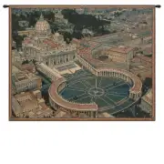 St. Peters Square Italian Wall Tapestry