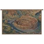 The Coliseum Rome Small Italian Wall Hanging Tapestry