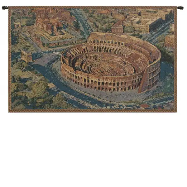 The Coliseum Rome Small Italian Wall Tapestry