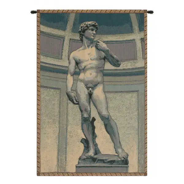 Statue of David Italian Wall Tapestry