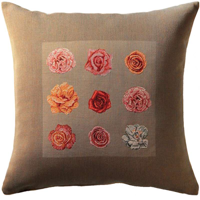 Roses 1 French Tapestry Cushion