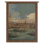 Bucintoro I Vertical Italian Tapestry - 38 in. x 54 in. Cotton/Viscose/Polyester by Alessia Cara