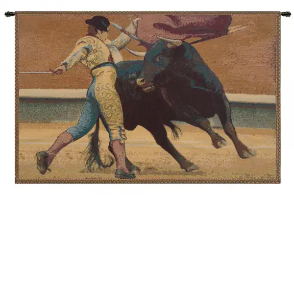 Bullfighter Torero Italian Wall Tapestry