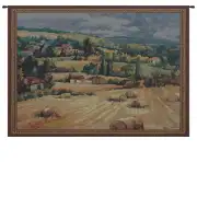 French Farmland Wall Tapestry - 52 in. x 37 in. Cotton/Treveria by Charlotte Home Furnishings