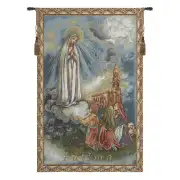 Our Lady Of Fatima I European Tapestries - 17 in. x 25 in. Cotton/Polyester/Viscose by Charlotte Home Furnishings
