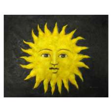 Smile Sunflower Canvas Wall Art