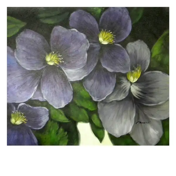 Morning Glory Canvas Oil Painting