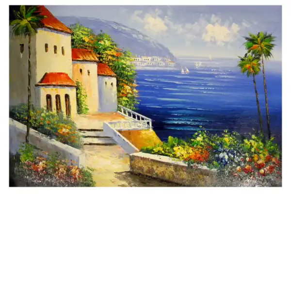 Beautiful Seascape Canvas Oil Painting