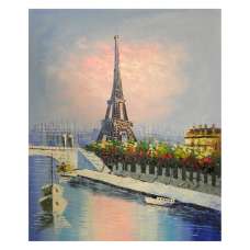 Eiffel Tower in Paris Canvas Wall Art