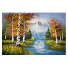 Gradus of Autumn Canvas Wall Art
