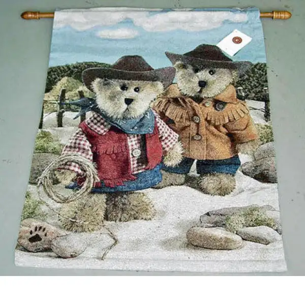 On the Range Boyd Bear Wall Tapestry