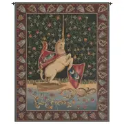 Unicorn Medieval Italian Tapestry