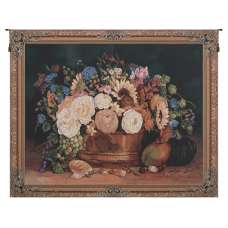 Summer Bouquet II Still Life Tapestry Wall Art