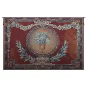 Olive Branch and Flowers Wall Tapestry
