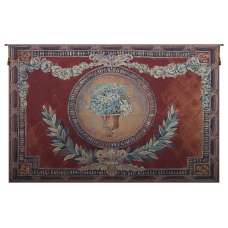 Olive Branch and Flowers Tapestry Wall Art