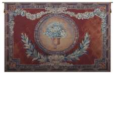 Olive Branch and Flowers Tapestry Wall Hanging