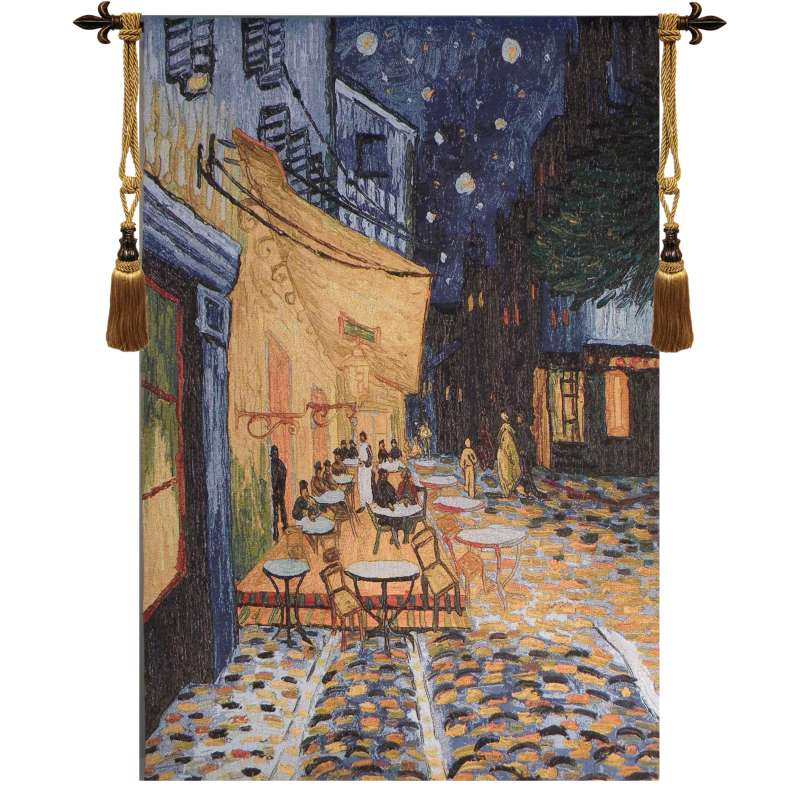 Cafe Terrace at Night - Van Gogh Tapestry Wall Art