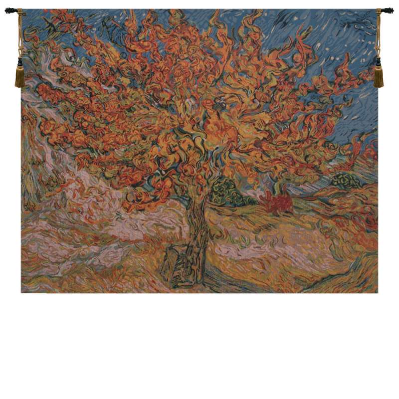 The Mulberry Tree - Van Gogh European Tapestry Wall Hanging