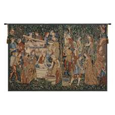 Vendages Rust European Tapestry Wall Hanging