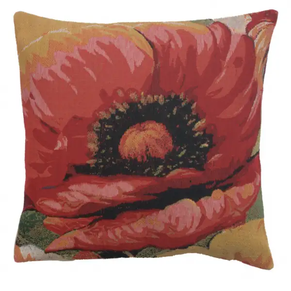 Poppies I Belgian Cushion Cover
