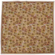 Sunflowers Square Belgian Throw