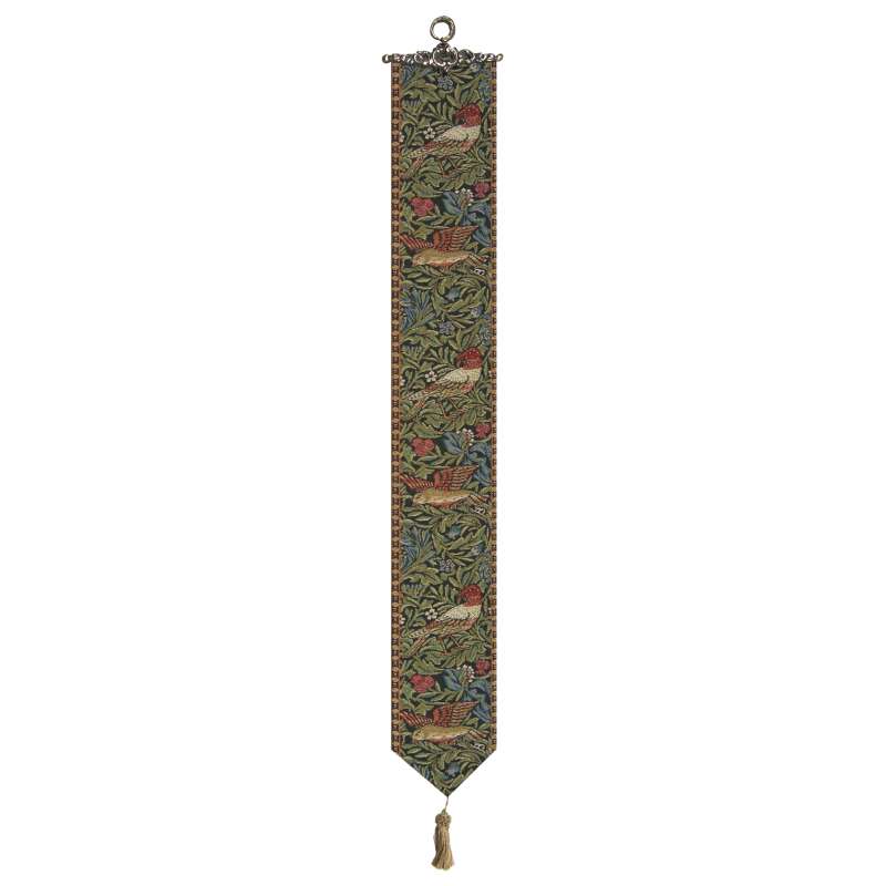 Birds I Tapestry Bell Pull