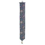 Fleurs de Morris (Blue) I Tapestry Bell pull