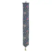 Fleurs de Morris (Blue) I Tapestry Bell Pull