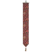 Fleurs de Morris (Red) I Bell Pull