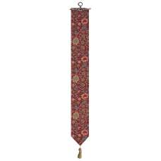 Fleurs de Morris (Red) I Bell Pull