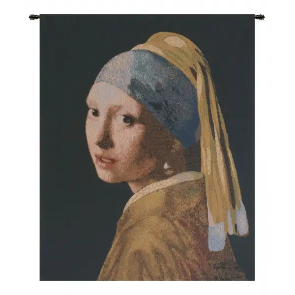 The Girl with the Pearl Earring I Belgian Wall Tapestry