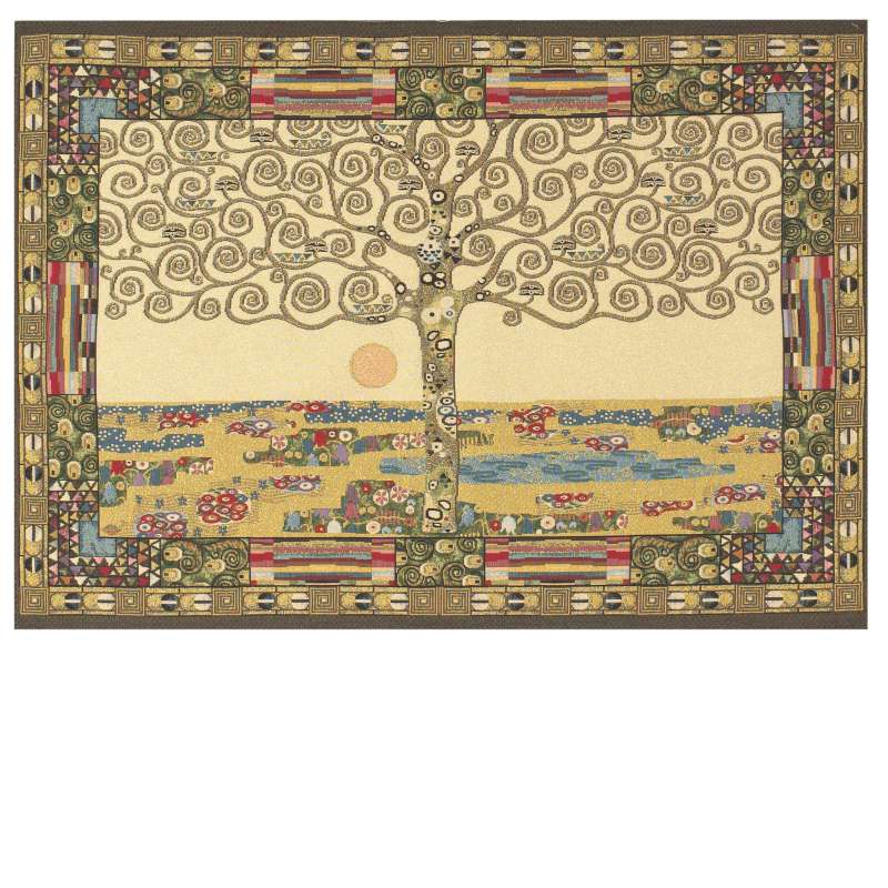 Tree of Life by Klimt European Tapestry Wall Hanging