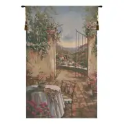 Table for Two I Belgian Tapestry Wall Hanging