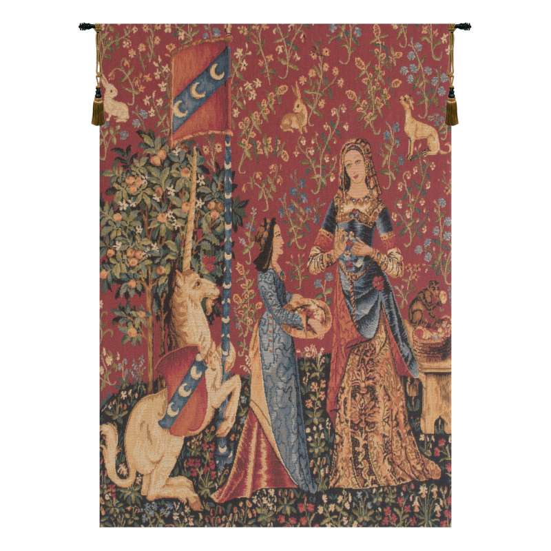 The Smell  L'odorat Small European Tapestry