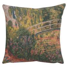 Monet's Japanese Bridge European Cushion Covers