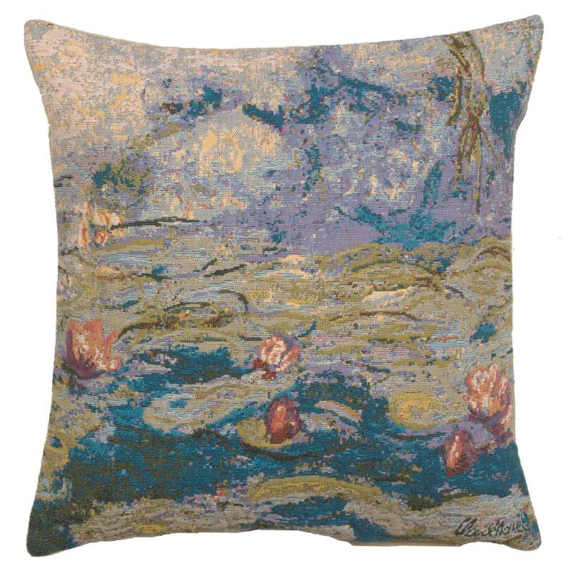 Monet's Water Lilies European Cushion Cover