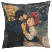 Renoir's Dance in the Country I Belgian Cushion Cover