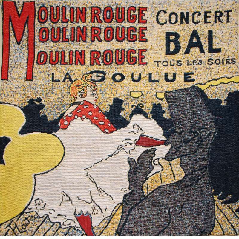 Moulin Rouge II European Cushion Covers