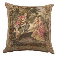 Garden Party Left Panel European Cushion Cover