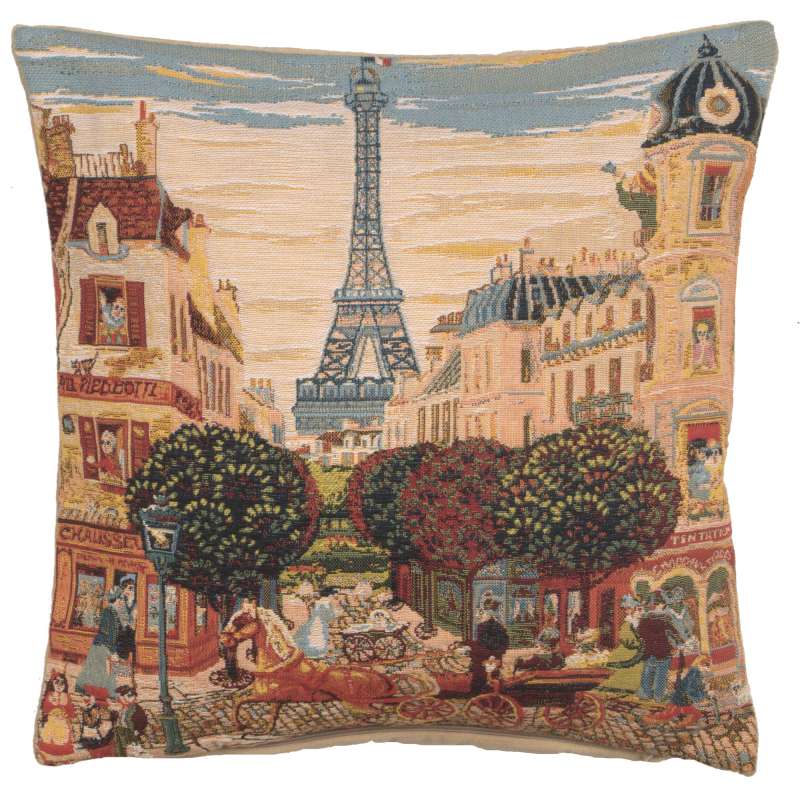 Eiffel Tower in Paris I European Cushion Cover