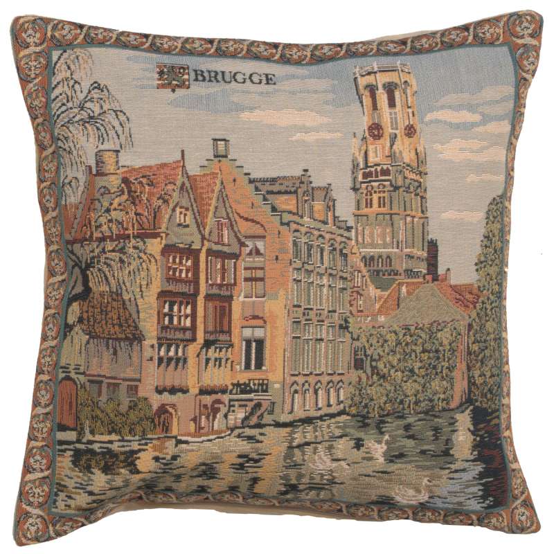 The Canals of Bruges European Cushion Covers