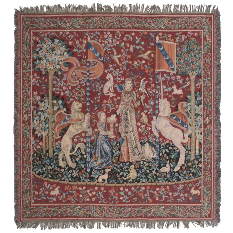The Lady and the Unicorn III European Throws