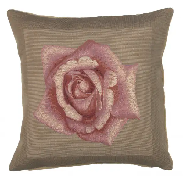 Rose Pink French Couch Cushion