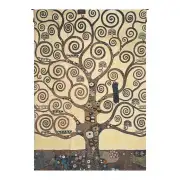 Lebensbaum Klimt Tree of Life Belgian Tapestry Wall Hanging