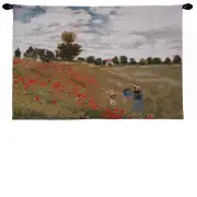 Coquelicots Monet French Tapestry