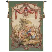 Cueillette Sous Le Dais French Tapestry