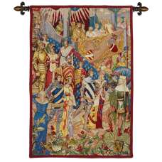 Le Descente au Touri French Tapestry Wall Hanging