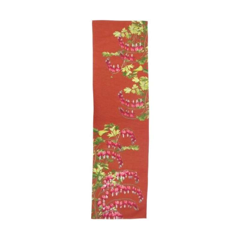 Bleeding Hearts Red  French Tapestry Table Runner