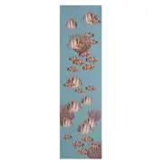 Exotic Fish Blue French Table Mat