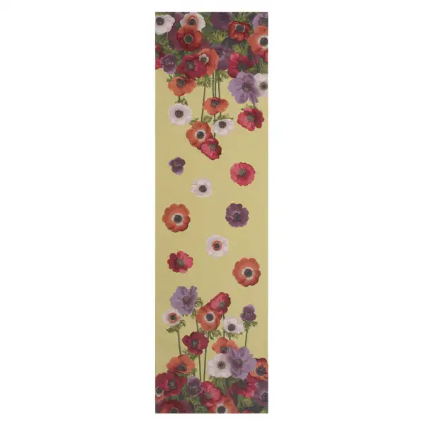 Anemones Yellow French Table Mat